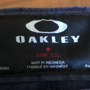 Blue Oakley Pants